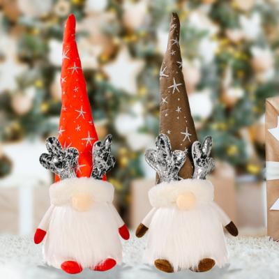 China 100% Eco-friendly Custom Handmade Gnomes Plush Christmas Table Decorations Scandinavian Christmas Decorations Gift for sale