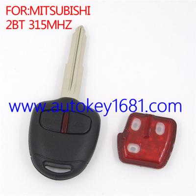 China Fob 2 Remote Main Button 315MHz For Mitsubishi Outlander L200 Shogun Lancer MI003 for sale