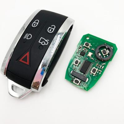 China MS 5 Button Smart Remote 315MHz Key FOB For JAGUAR XF XFR XK XKR 2009-2013 Auto Car Key KR55WK49244 XF-315 for sale