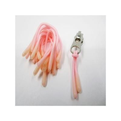 China Selling New Design Zipper Puller High Quality Viable Silicone Hot Dip Cord Main Zipper Puller For Apparel Products for sale