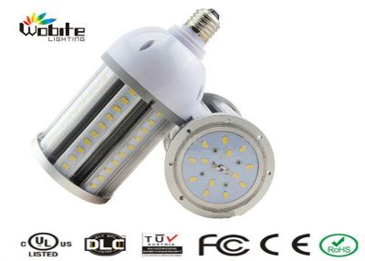 China Blanco brillante AC85V - 265V de las bombillas del maíz LED del aluminio E27 E40 27W en venta