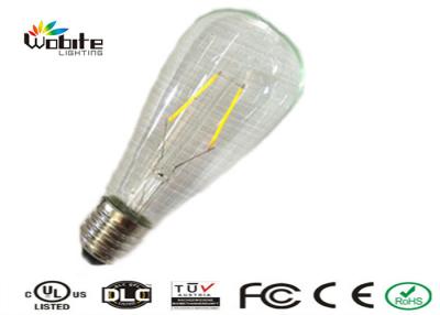 Chine lumen décoratif 60×108 millimètre des ampoules 400 de bougie du filament LED B22 d'ampoule de 2W Dimmable à vendre