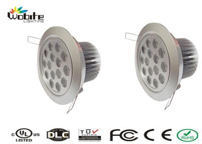 China CE ROHS Epistar Chip Recessed LED Ceiling Lights 15W IP44 90% Power Factor for sale