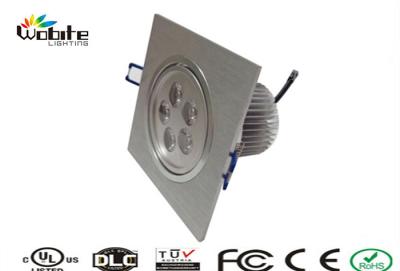 China AC 85V - 265V LED Square Recessed Ceiling Lights 5W Energy Saving With Die - Casting Aluminum for sale