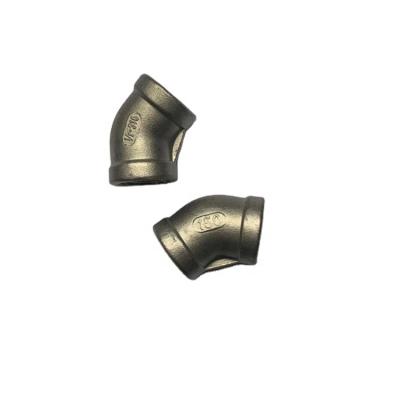 China Stainless Steel Factory Price Industrial Promotional HDPE 45 Degree Elbow for sale