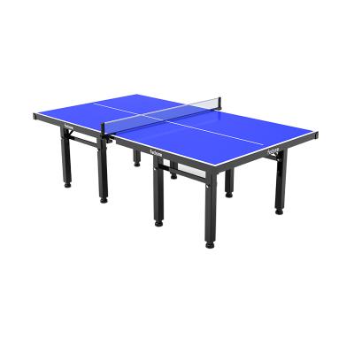 China Paragraph Without Wheels Feierdun Blue Indoor Folding Ping Pong Waterproof Table For Sale High Qaulity for sale