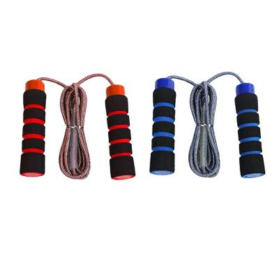 China Weight Loss Feierdun Factory Price Custom High Quality Speed ​​Jumping Heavy Professional Weighted Jump Rope With Logo for sale