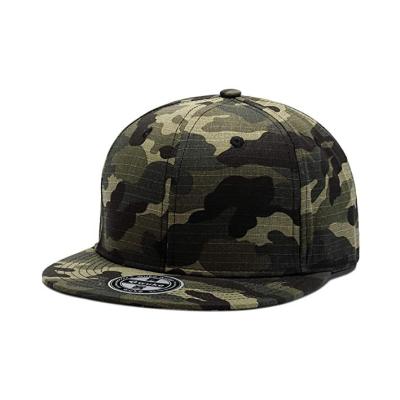 China breathable & Waterproof Different Types Customized Plain Camouflage 6 Panel White Snapback Hats Hip Hop Hats for sale