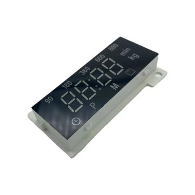 China Customized 4 Digit 7 Segment High Brightness Indoor Home LED Display Full Color Screen For Oven Timer With Best Quality for sale