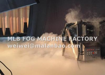 China Indoor / Outdoor Stage Ground Hot Water / Dry Ice Machine MLB DIM-6000 for sale