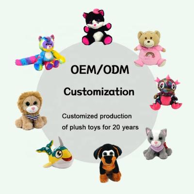 China OEM / ODM Cotton Customization Stuffed Cute Animals To Map Custom Soft Plush Toys for sale