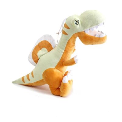 China Cute Gift Stuffing Personalized Orange Tyrannosaurus Stuffed Plush Toy Kids Design Customized Stuffed Animal Toys Dinosaur Plush Toys for sale