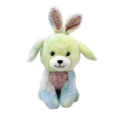 China Cute Gift Toy Factory Personalized Custom Soft Stuffed Plush Toys Bunny Ear Bear Bunny Ear Decoration Easter Gift Dog for sale