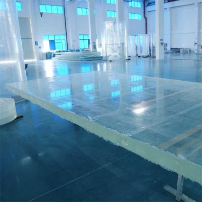 China Factory direct sale viable acrylic transparent fiberglass acrylic swimming pool for sale