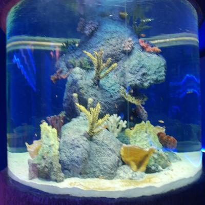 China Sustainable XC Big Round Customized Acrylic Fish Tank for sale