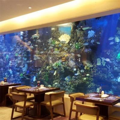 China Acrylic creative home fishtank aquarium for sale