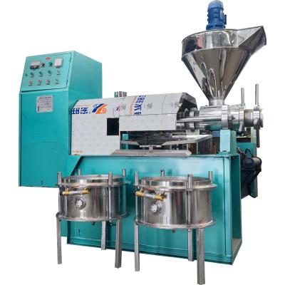 China High efficiency automatic oil yield machine oil presser gathering chia seed coconut baobab seed oil press machine for sale