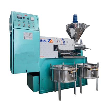 China High yield efficiency automatic beancastor bean cashew peanut oil press machine pomegranate rice bran oil screw machine for sale