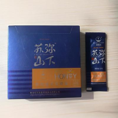 China Tibetan Origin Rapeseed Flower Honey 240G Nature Honey Price Good Sachet Honey H10889 Good Quality Honey for sale