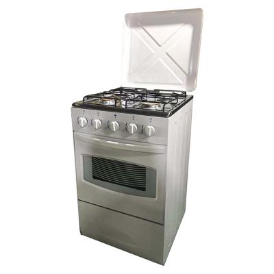 China Traditional Jet Liner 4 Burner Gas Cooking Range With Gas Oven for sale