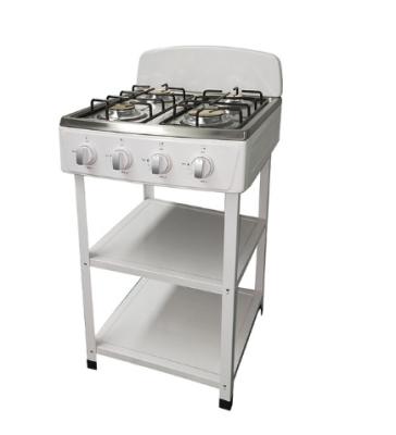 China Traditional Freestanding Kitchen 4 Burner Table Top Stove With Leveling Legs for sale