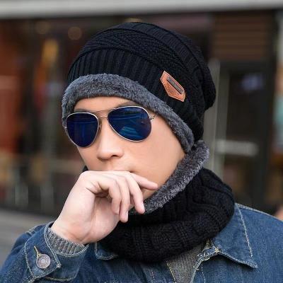 China COMMON 2021 Winter Hats And Scarf Set Snowboard Winter Knit Hats Multifunctional Handmade Knitting For Unisex for sale