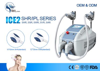 China 650 - 950 máquina da face lift da remoção do cabelo do nanômetro SHR/rejuvenescimento da pele indolor à venda