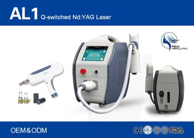 China Máquina del retiro del tatuaje del laser del Nd Yag del dispositivo de la belleza con el certificado médico del CE en venta