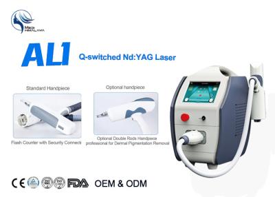 China Het Materiaal van de de Tatoegeringsverwijdering van de Portable1064532nm Laser Te koop