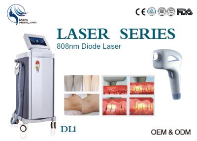 China Permanent 808nm Diode Hair Removal Laser Machine Spot Size 12*12mm With Germany Bars for sale