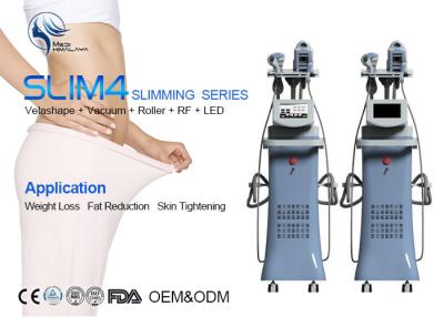 China Cuerpo multifuncional del velashape del buen handpeice de la reacción 4 del 100% que adelgaza massagemachine del rf de la máquina/del rodillo del vacío en venta