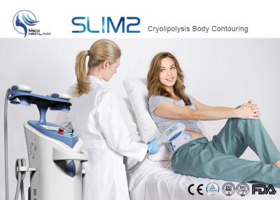 China Two handpiece Cryolipolysis fat freeze slimming machine for weight loss cellulite reduction for sale