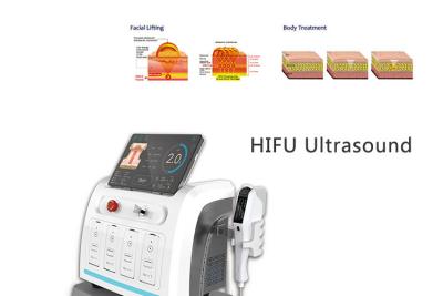 Cina Macchina messa a fuoco ad alta intensità di Hifu di lifting facciale di ultrasuono con la cartuccia importata 3 in vendita