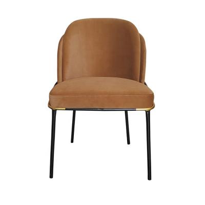 China Modern Cooling Fabric Leisure Long Back Chair For Outdoor Wedding Furniture With Brown Upholstered Italian Manufacturer for sale