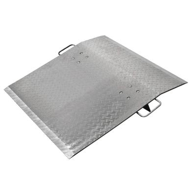 China Top Quality Material Handling Heavy Duty Aluminum Dock Board With Steel Restriction for sale