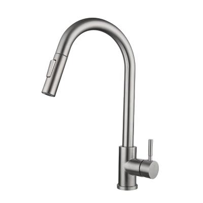 China Sense Faucets Smart Touch Sensor Faucet 304 Stainless Steel Kitchen Faucet Lower Gold Automatic Kitchen Faucet for sale