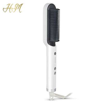 China Newest Popular Style Waterproof Anti-scald Professional Electric Hair Straightener Styling Comb Brush for sale