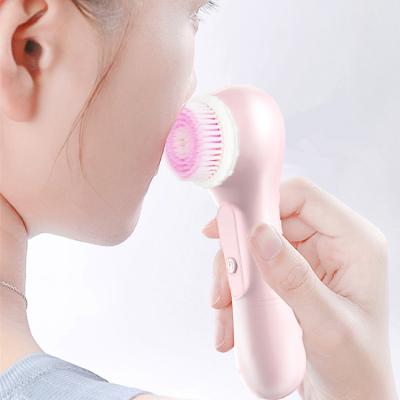 China Cheap And Portable Acne Treatment Waterproof Exfoliator Sonic Electric Cleansing And Rotating Beauty Instrument for sale