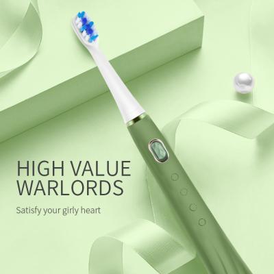 China Deep Cleaning Intelligent Automatic Whitening Sonic Electric Toothbrush Oral Care Customized Toothbrush for sale