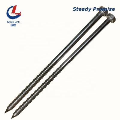 China 304 316 HEX Forging Hot Hex Screw Max Length 320mm Stainless Steel Wood Lag Screw for sale