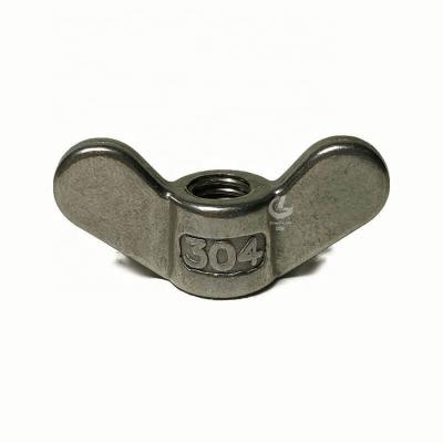 China Retail Industry Stainless Steel 304 316 Din315 A2 A4 Round Wing Nut Round Butterfly Nut for sale