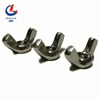 China Heavy Industry Stainless Steel 304 316 Din315 A2 A4 Wing Nut M6 Wing Nut for sale