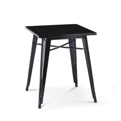 China Cheap Stylish Convertible Design Accent Metal Frame Dining Table for sale