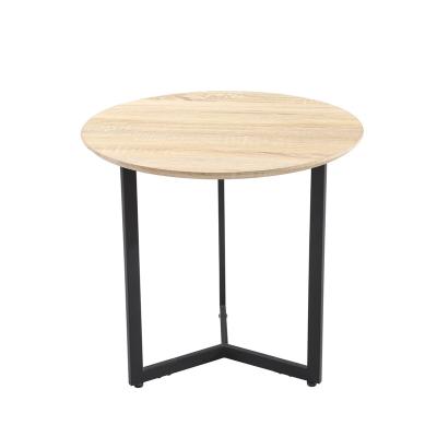 China (Size) cheap adjustable modern model three legs log table sofa top small side table for sale