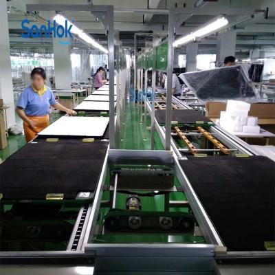 China Heat Resistant Customized All Led Assembly Line 43 Inch Height Frame Speed ​​Chain Conveyor Full Automatic Aluminum Machining Panel for sale