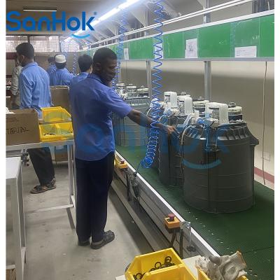 China Heat Resistant Intelligent High Quality Double Tub Washing Machine Assembly Line for sale