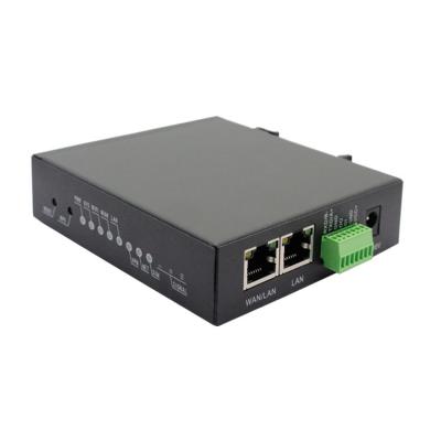 China 4g Industrial Grade 4G LTE WIFI Router Support 4G To WIFI LAN Network WLAN And Serial RS485 Phoenix Terminal Block for sale