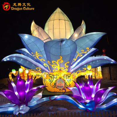 China Festival Ceremony Attractive Flower Magic Lantern Light Birmingham Chinese Festival for sale