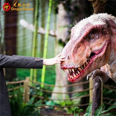 China Outdoor& Indoor Animatronic Dinosaur Vending Park Robotic Little Dinosaur King Models For Children for sale