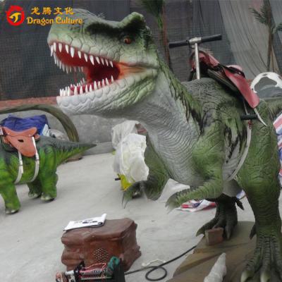 China Outdoor& Indoor Park Zigong Dinosaur Supply Riding T-rex Outdoor Amusement Park Rides For Kids for sale